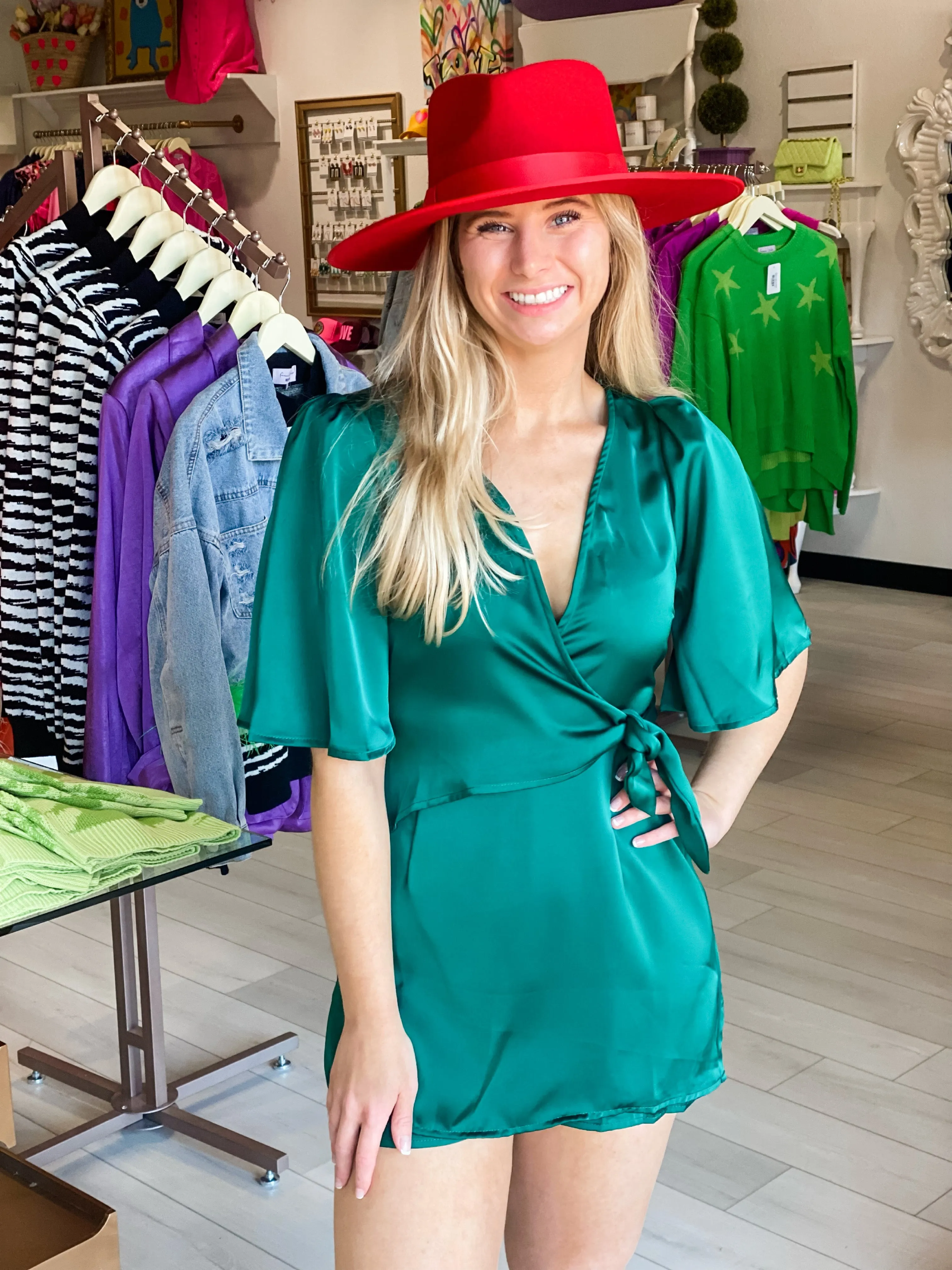 Green w/Envy Romper