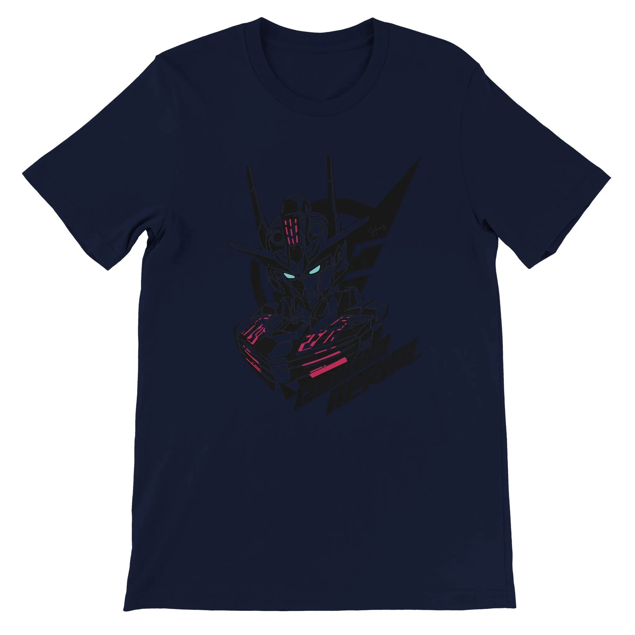 Gundam T-shirt - Gundam Aerial Artwork - Premium Unisex T-shirt