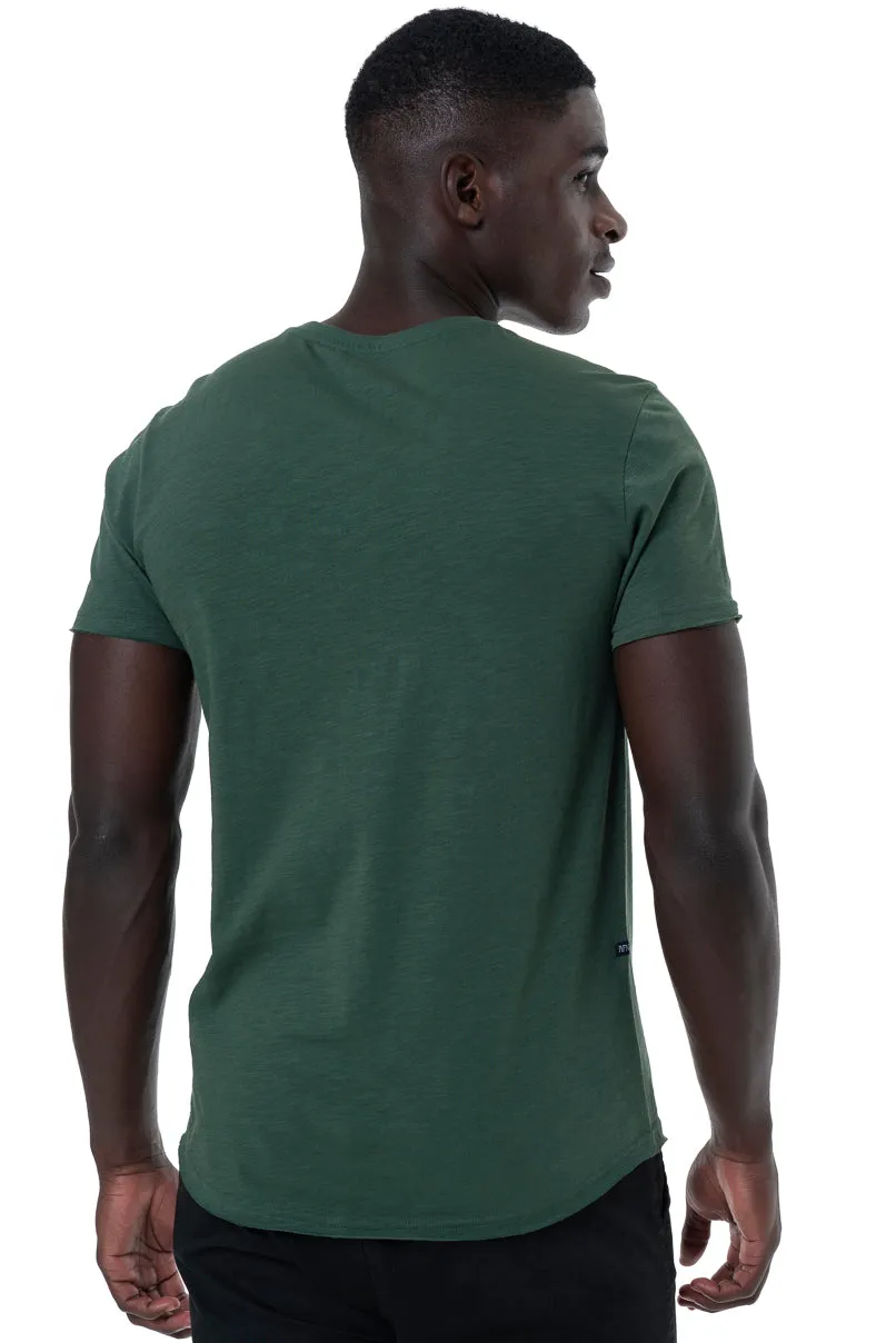 Henley T-Shirt _ 146764 _ Fatigue