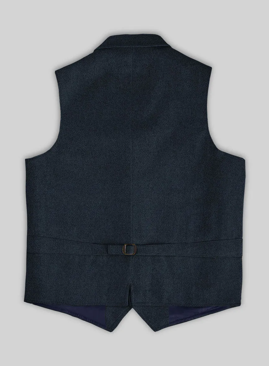 Highlander Blue Tweed Hunting Vest