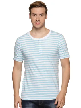 Impackt Men's Solid Henley Neck T-Shirt