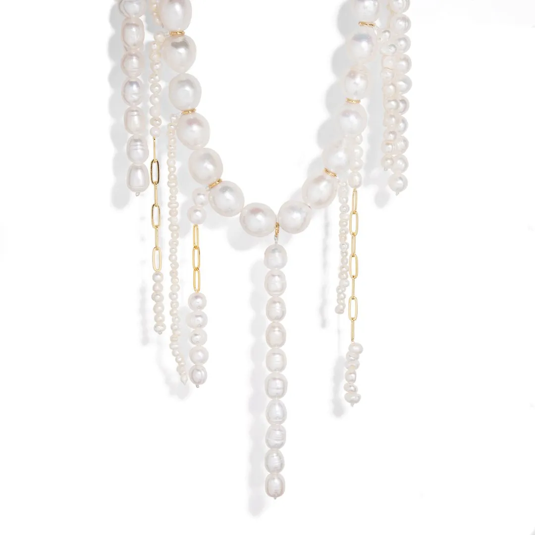 IMPERIAL PEARL ECLECTIC NECKLACE