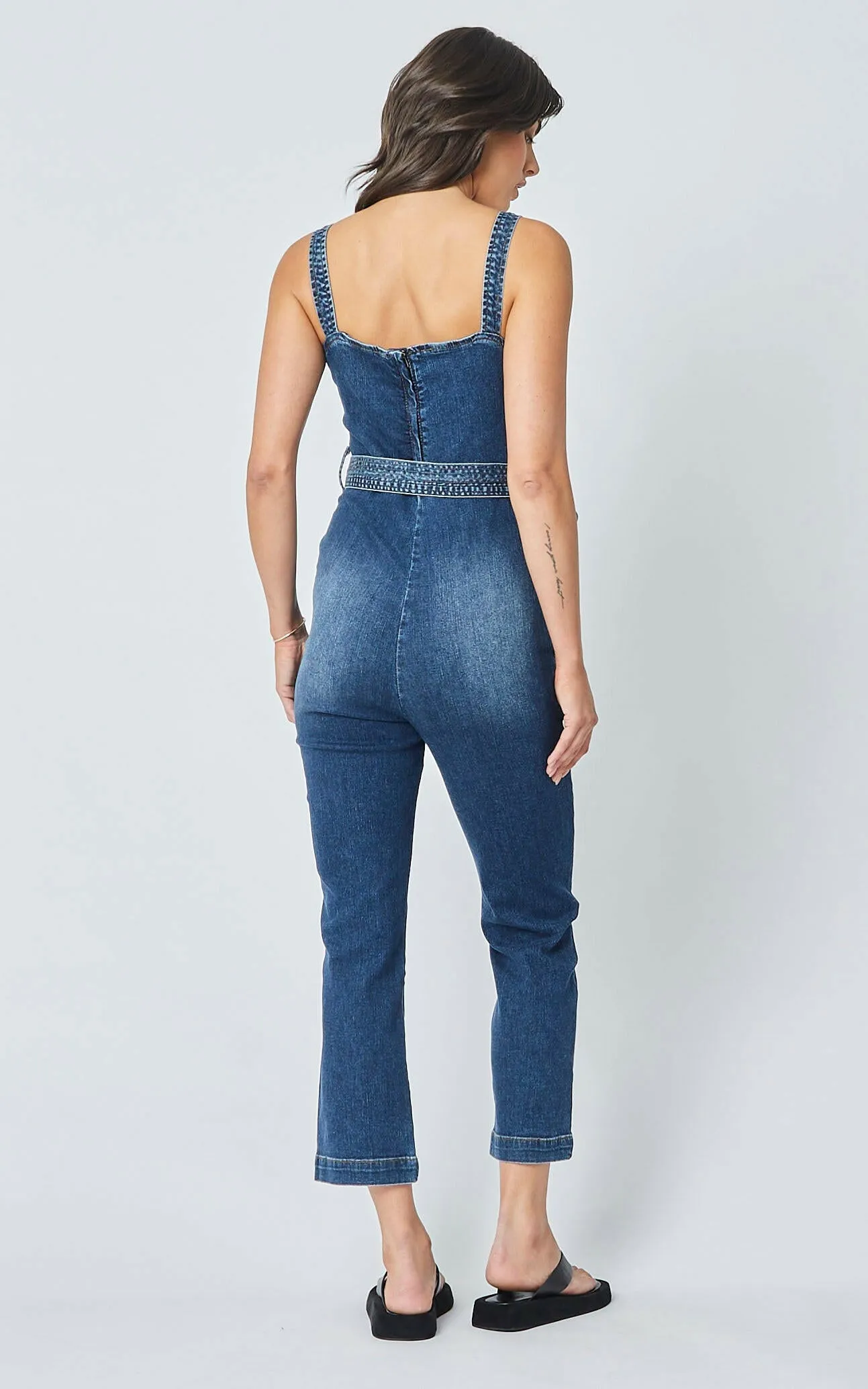 Kayla Denim Jumpsuit