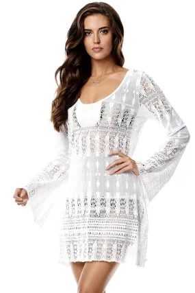 Lacy Crochet Beach Tunic