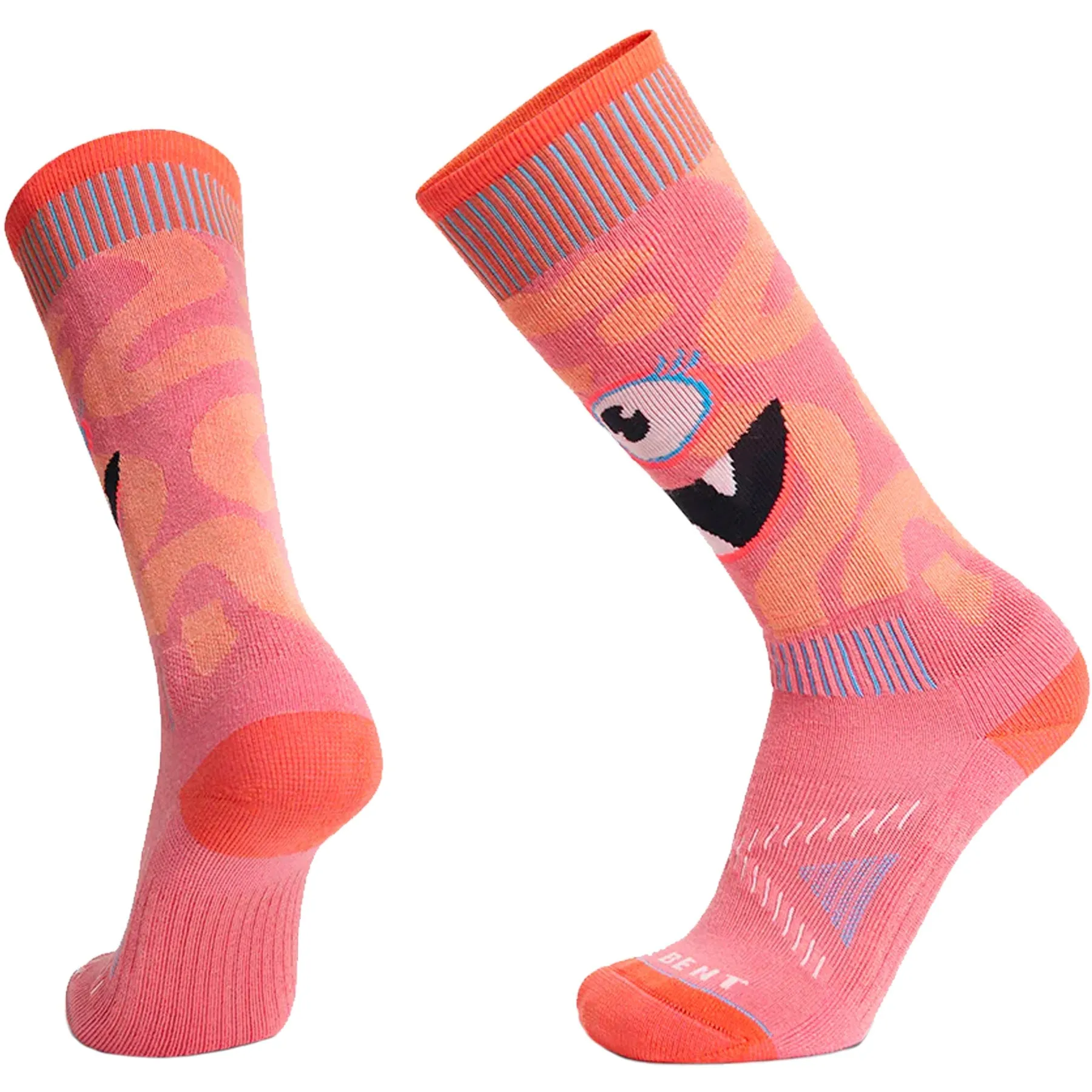 Le Bent Kids Monster Party Light Snow Sock