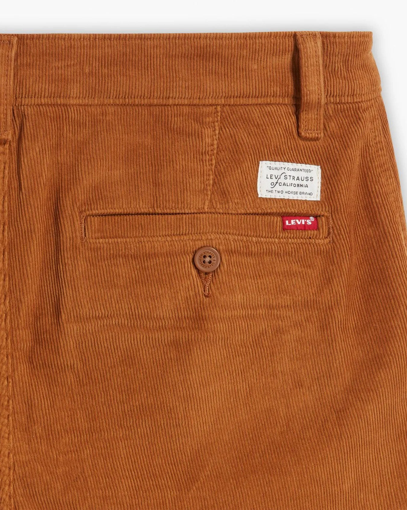 Levi's® XX Chino Standard II Regular Tapered Mens Cords - Monks Robe GD