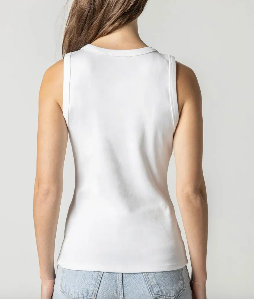 Lilla P Classic Sleeveless Jewel Tank