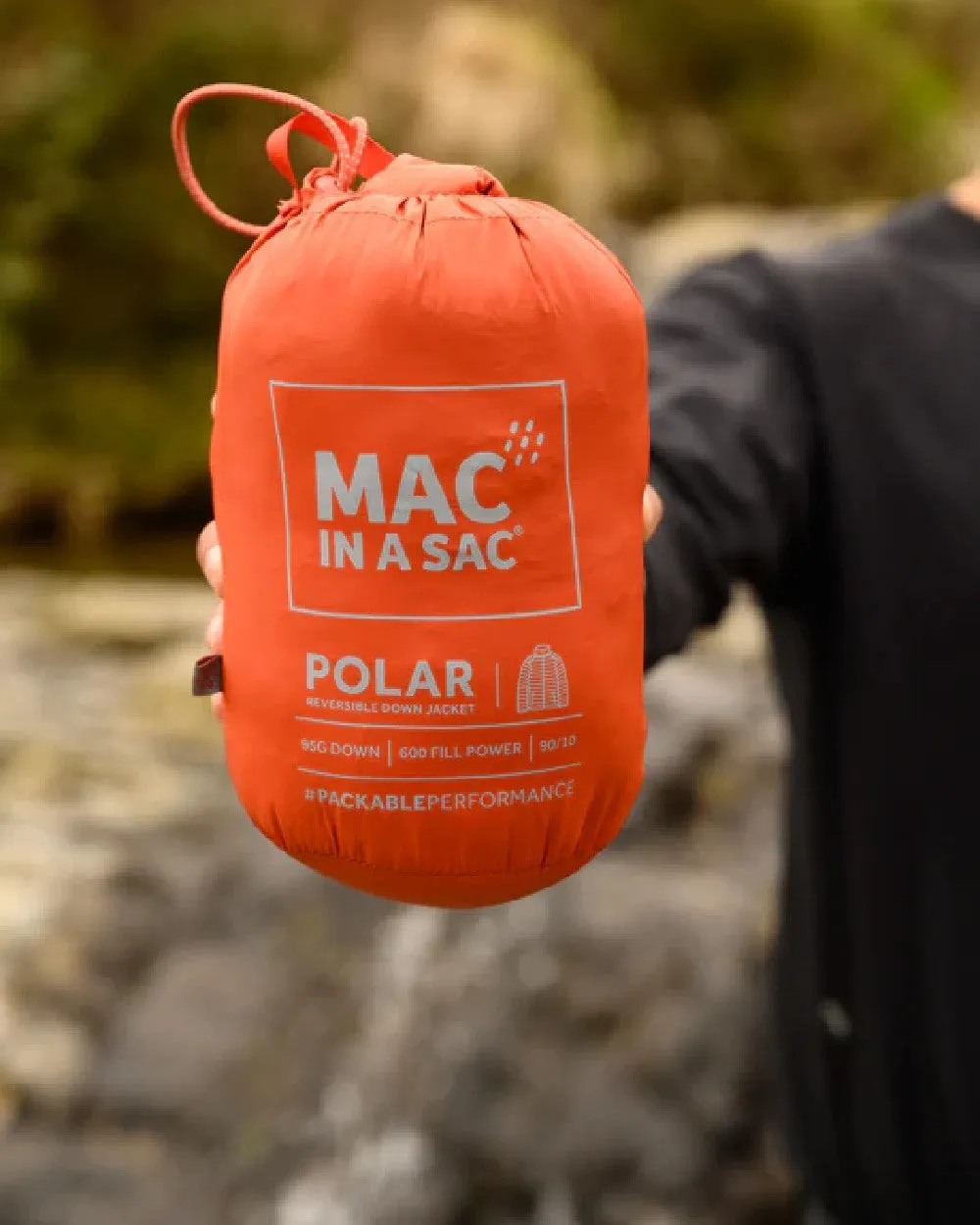 Mac In A Sac Packable Mens Polar Down Jacket