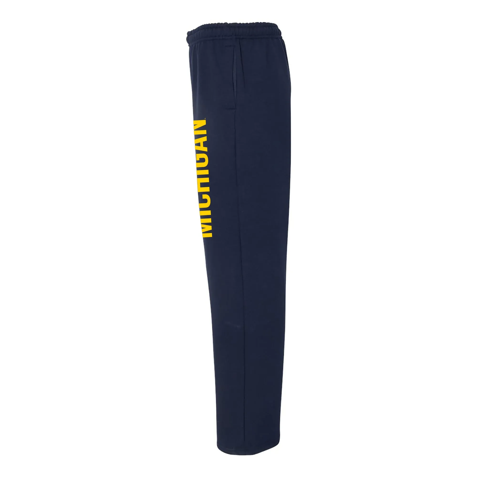 Michigan Wolverines Super Block Sweatpants - Navy