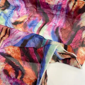 MISSONI Eclectic Tiger Silk Chiffon