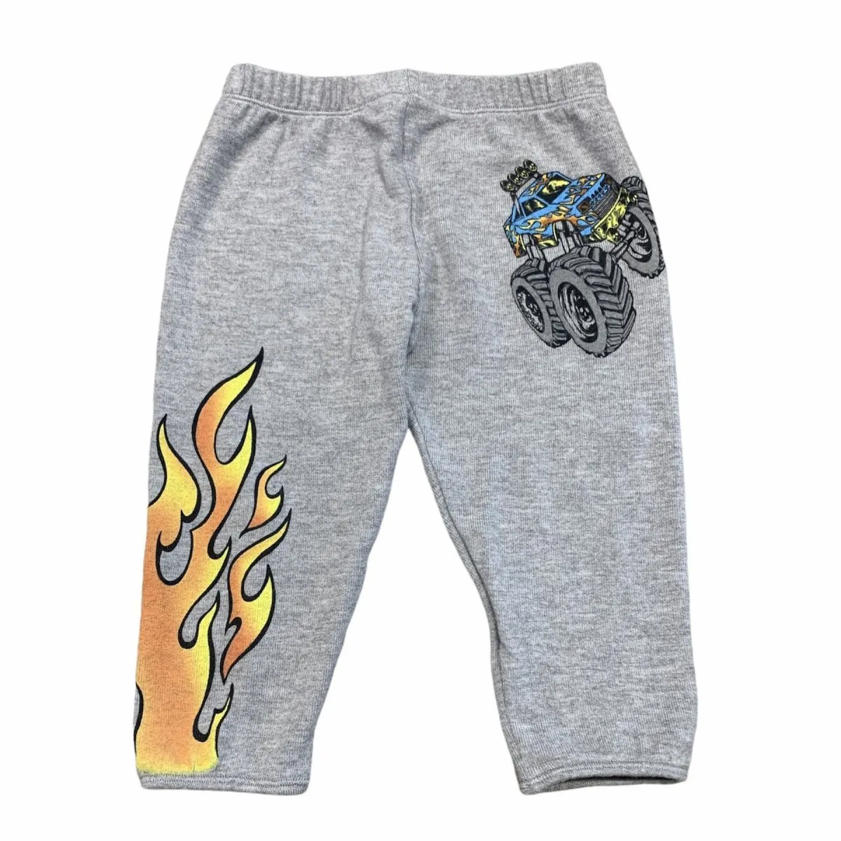 MONSTER TRUCK FLAMES SWEATPANTS MINI DREAMERS EXCLUSIVE