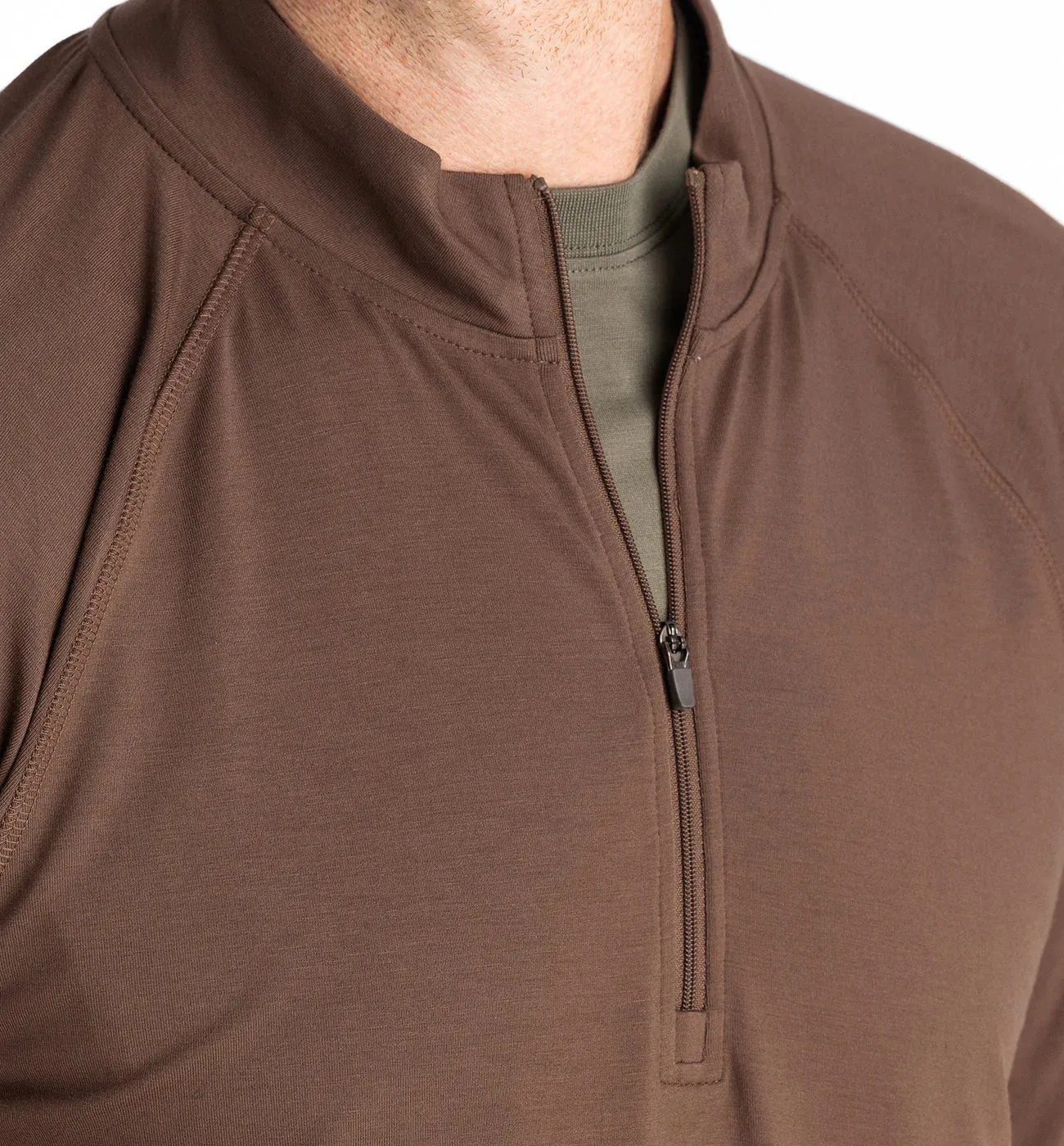 M's Bamboo Flex Quarter Zip