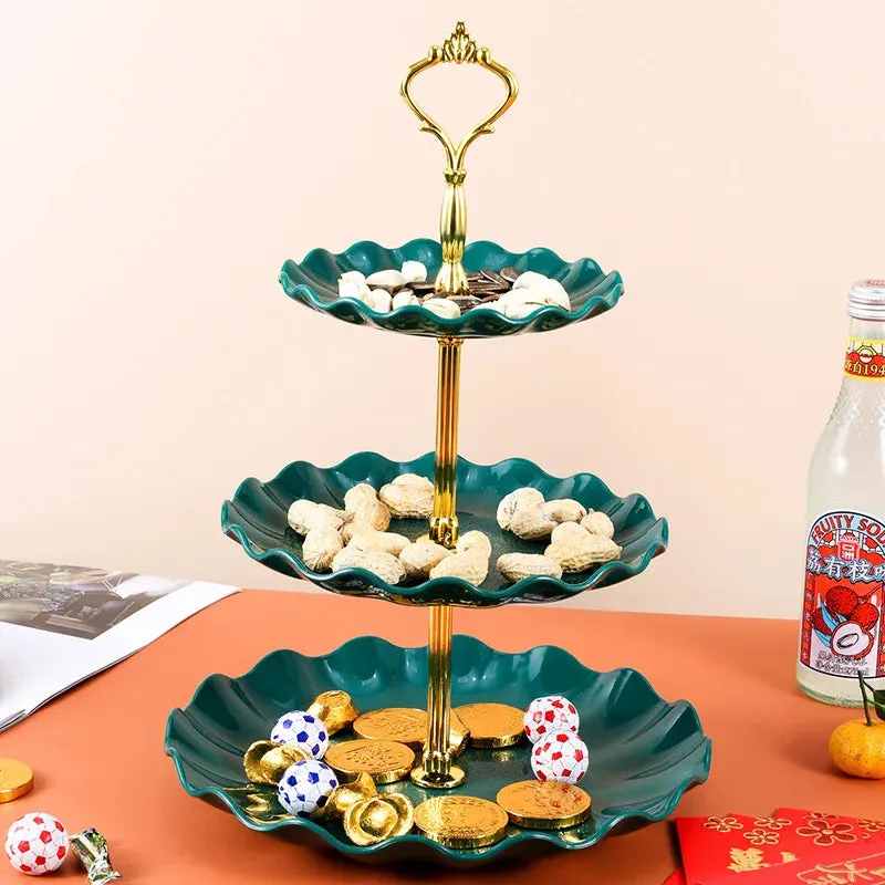 Multi-Layer Fruit Plate for Stylish Table Decoration