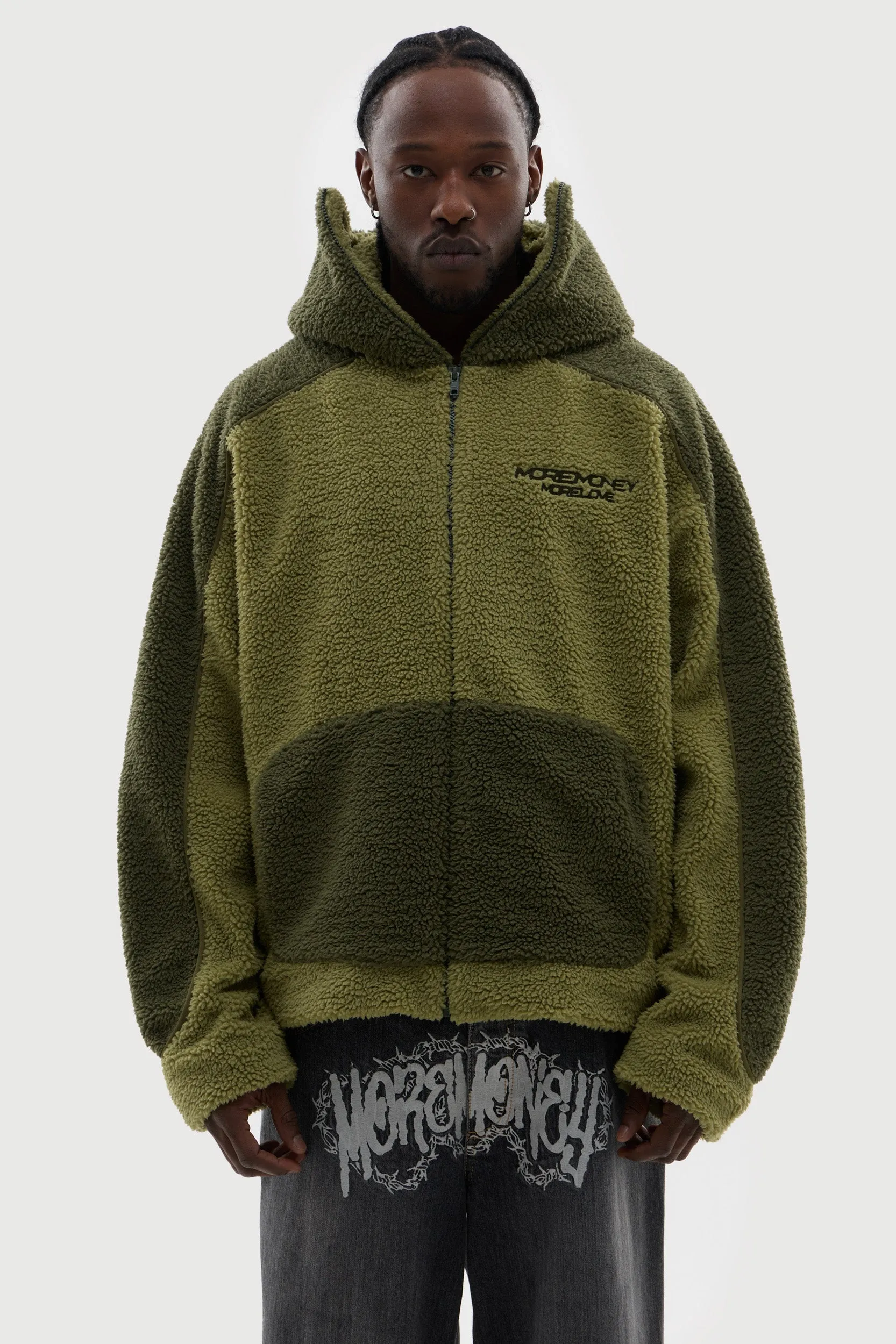 MULTIFACED FLEECE GREEN