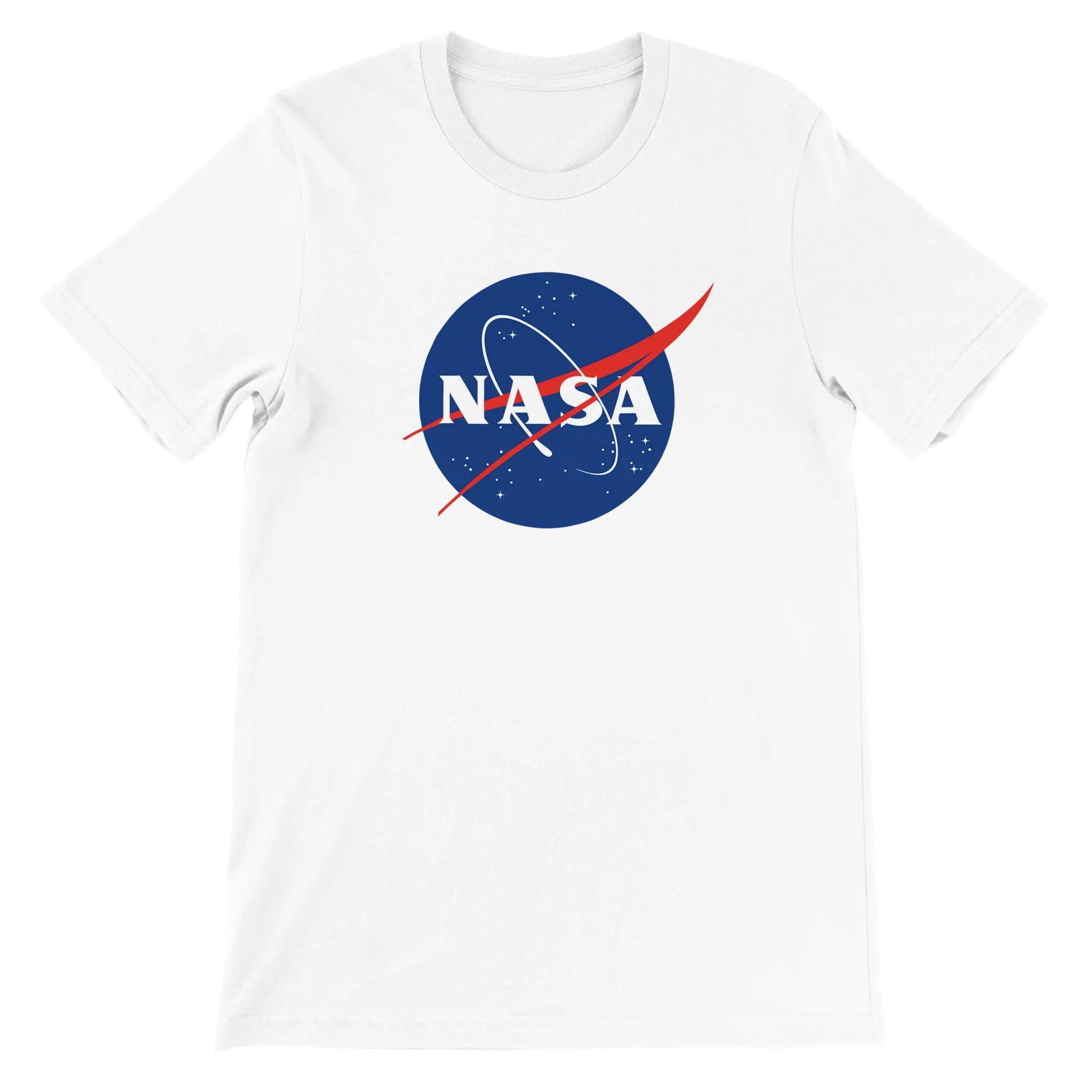 NASA T-shirt - NASA logo Bryst - Premium Unisex Crewneck T-shirt