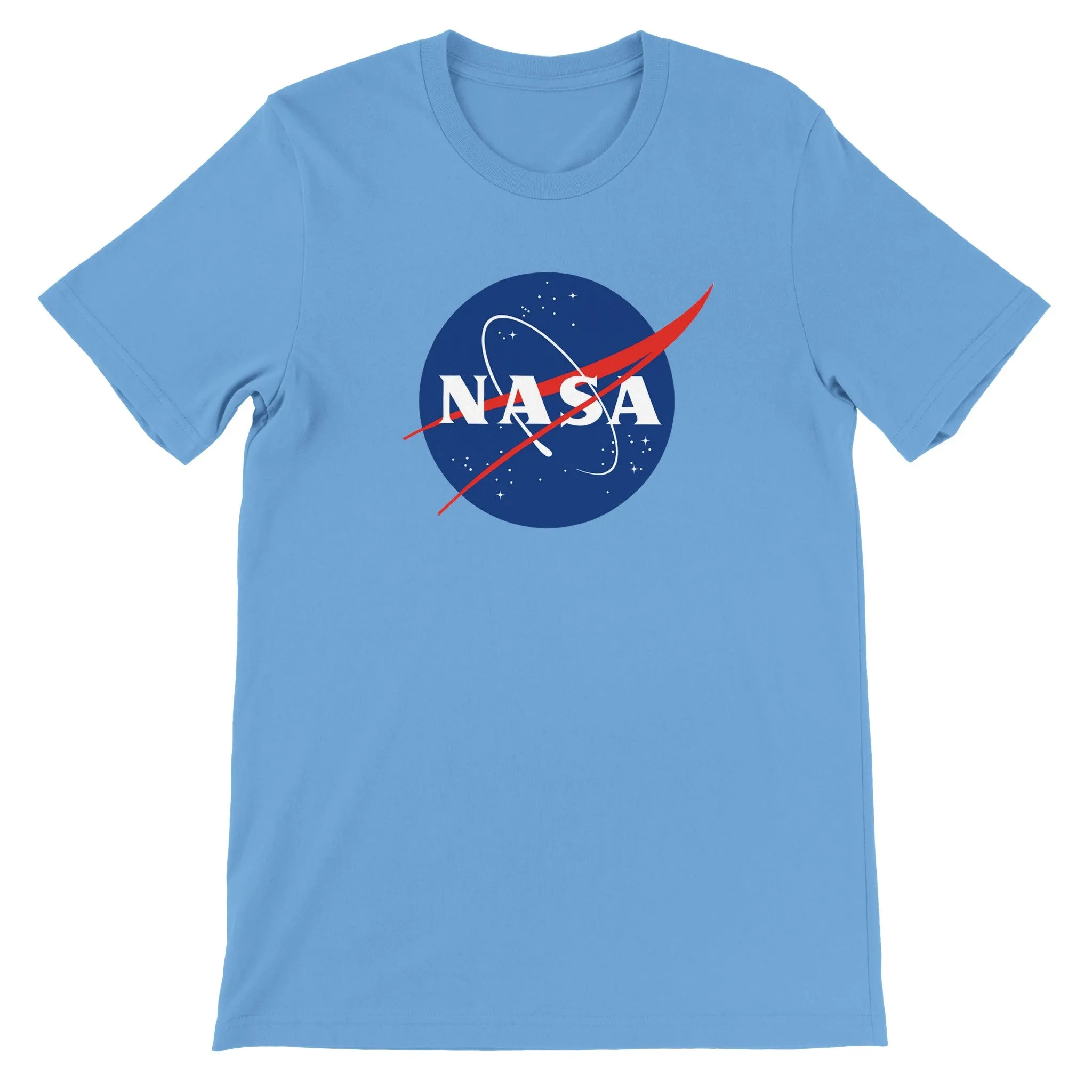 NASA T-shirt - NASA logo Bryst - Premium Unisex Crewneck T-shirt