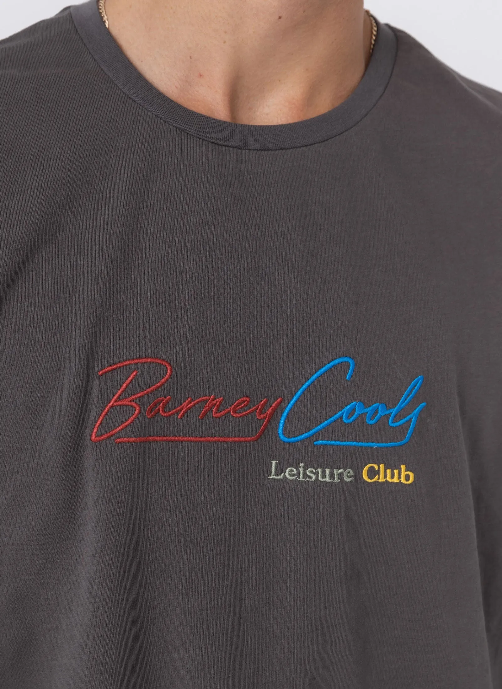 Neon Club Long Sleeve Tee Ash