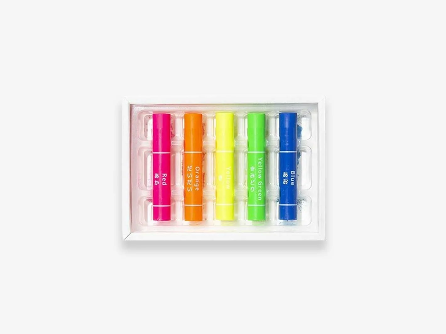 Neon Crayons 5 pcs