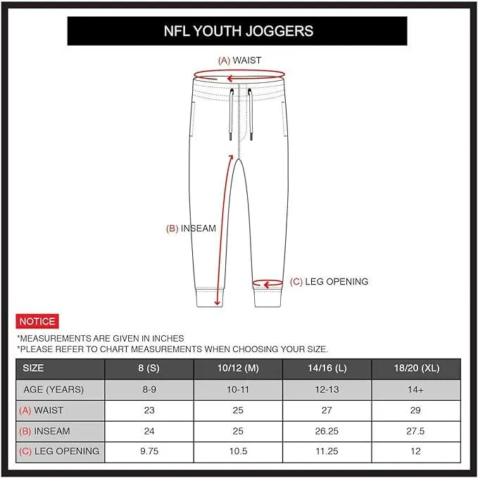 NFL Official Youth Super Soft Game Day Jogger Sweatpants|Houston Texans