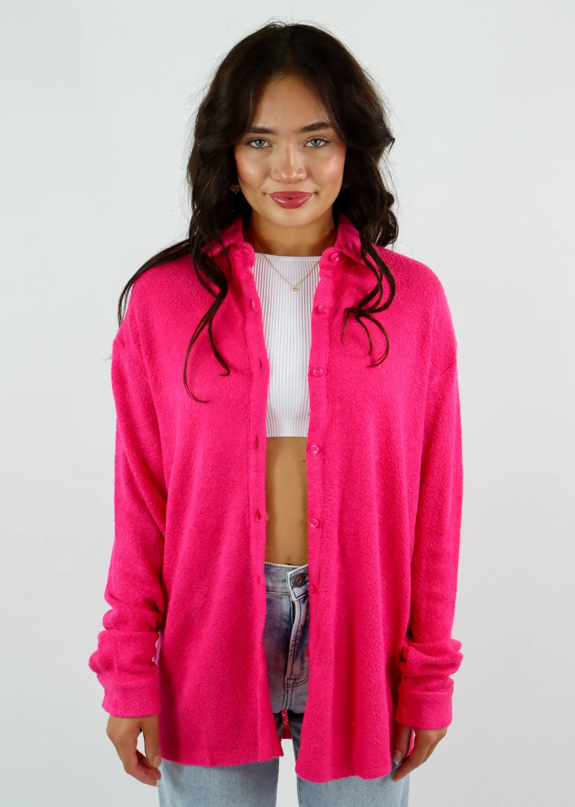 Nobody But You Jacket ★ Hot Pink