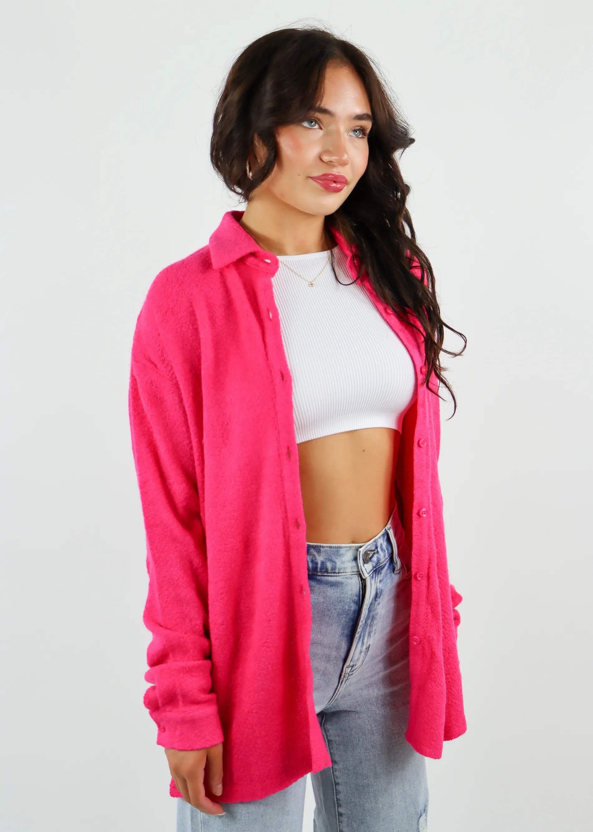 Nobody But You Jacket ★ Hot Pink