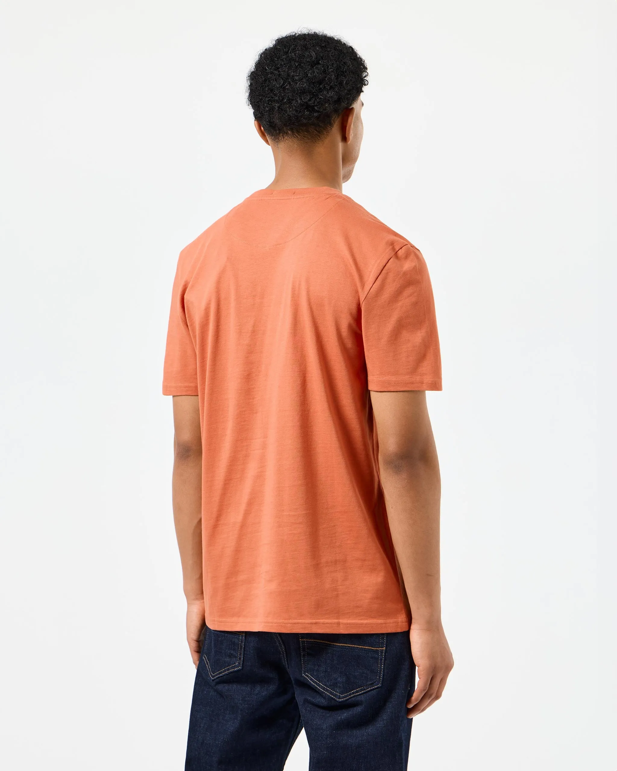 Noda Camo T-Shirt Uluru Orange Rain Camo