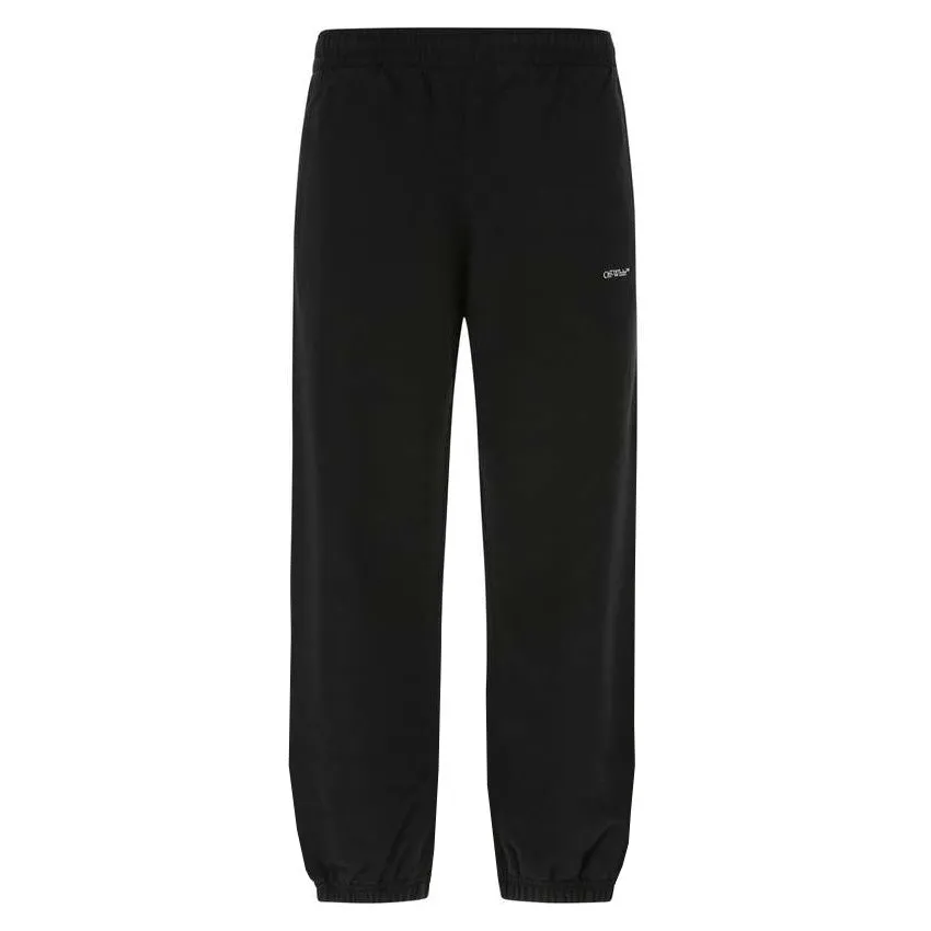 Off-White Black Tornado Cuffed Sweatpants