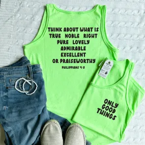 Only Good Things Tank Top