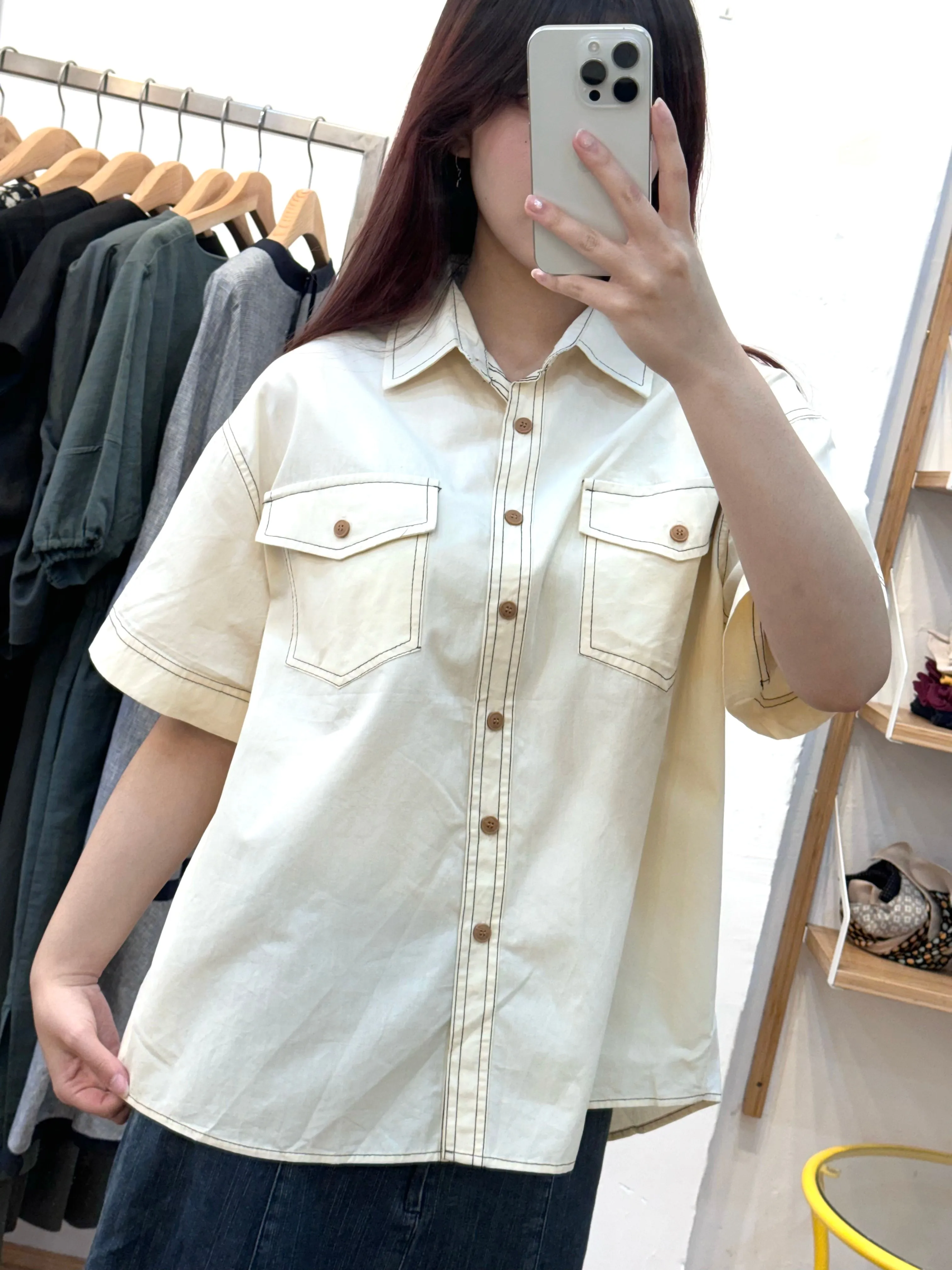 Oversized Blouse Shirt