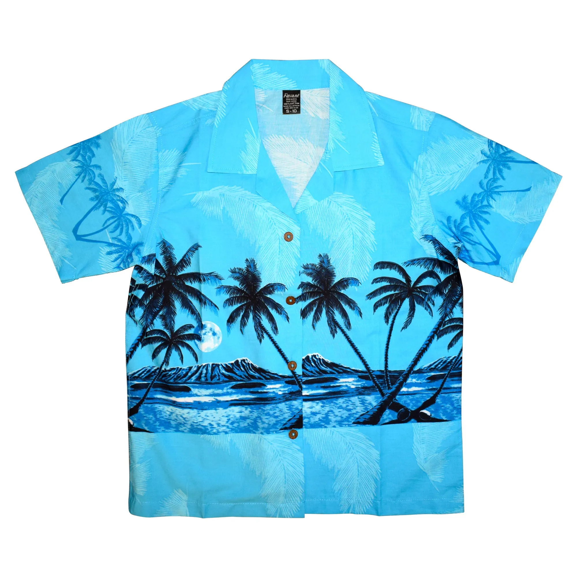 Palm Tree Band Boy's Shirt