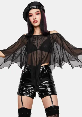 Persephone Bat Wings Layered Top