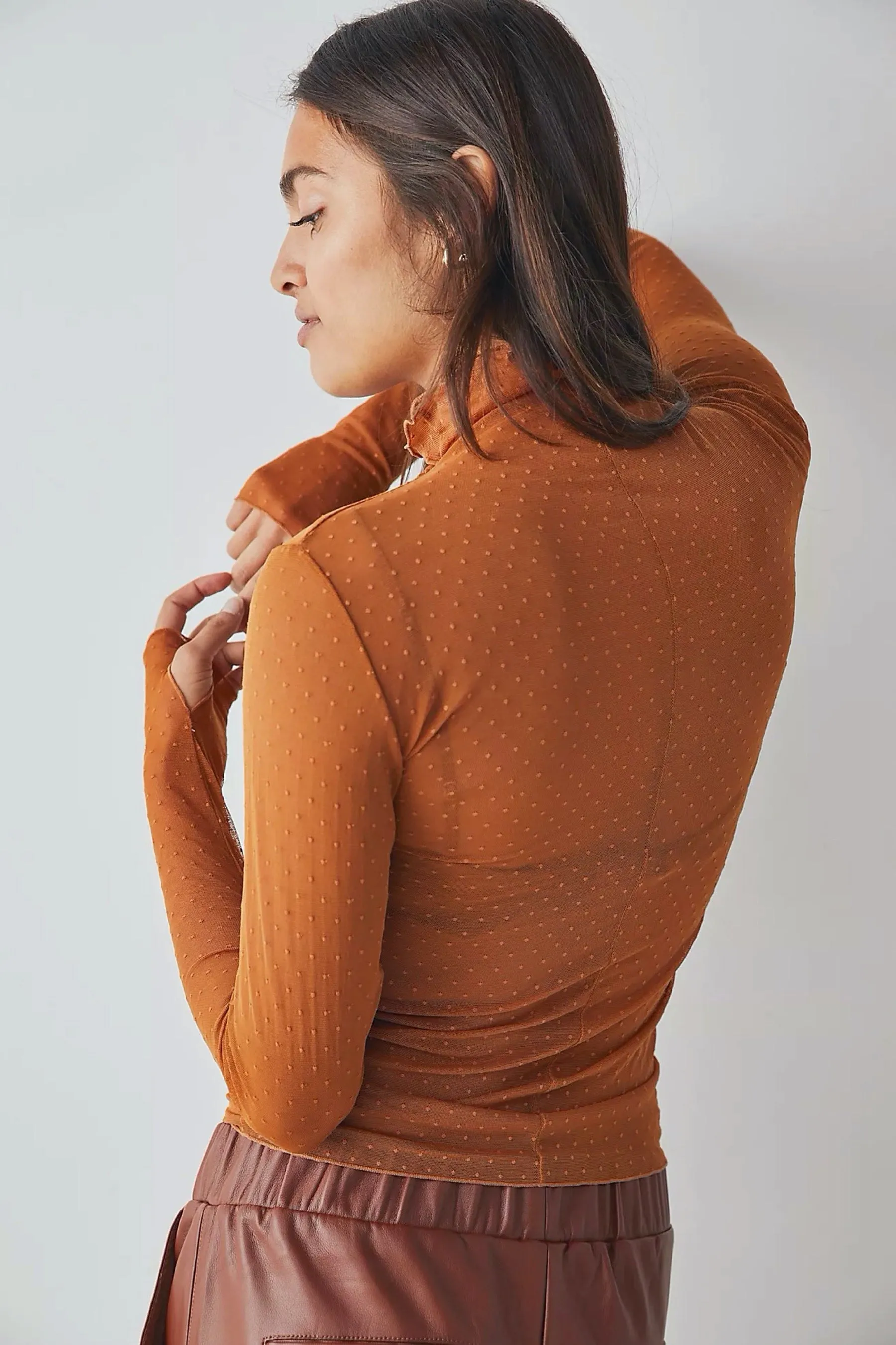 Pumpkin Pie On The Dot Layering Top