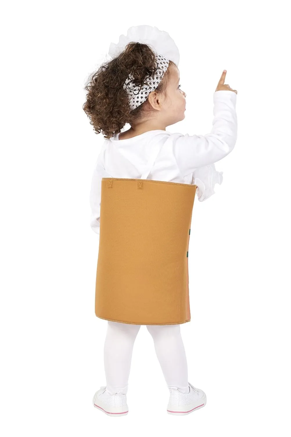 "Just Coffee" Toddler Costume with Tunic & Headpiece | One Size | 12-18 Months