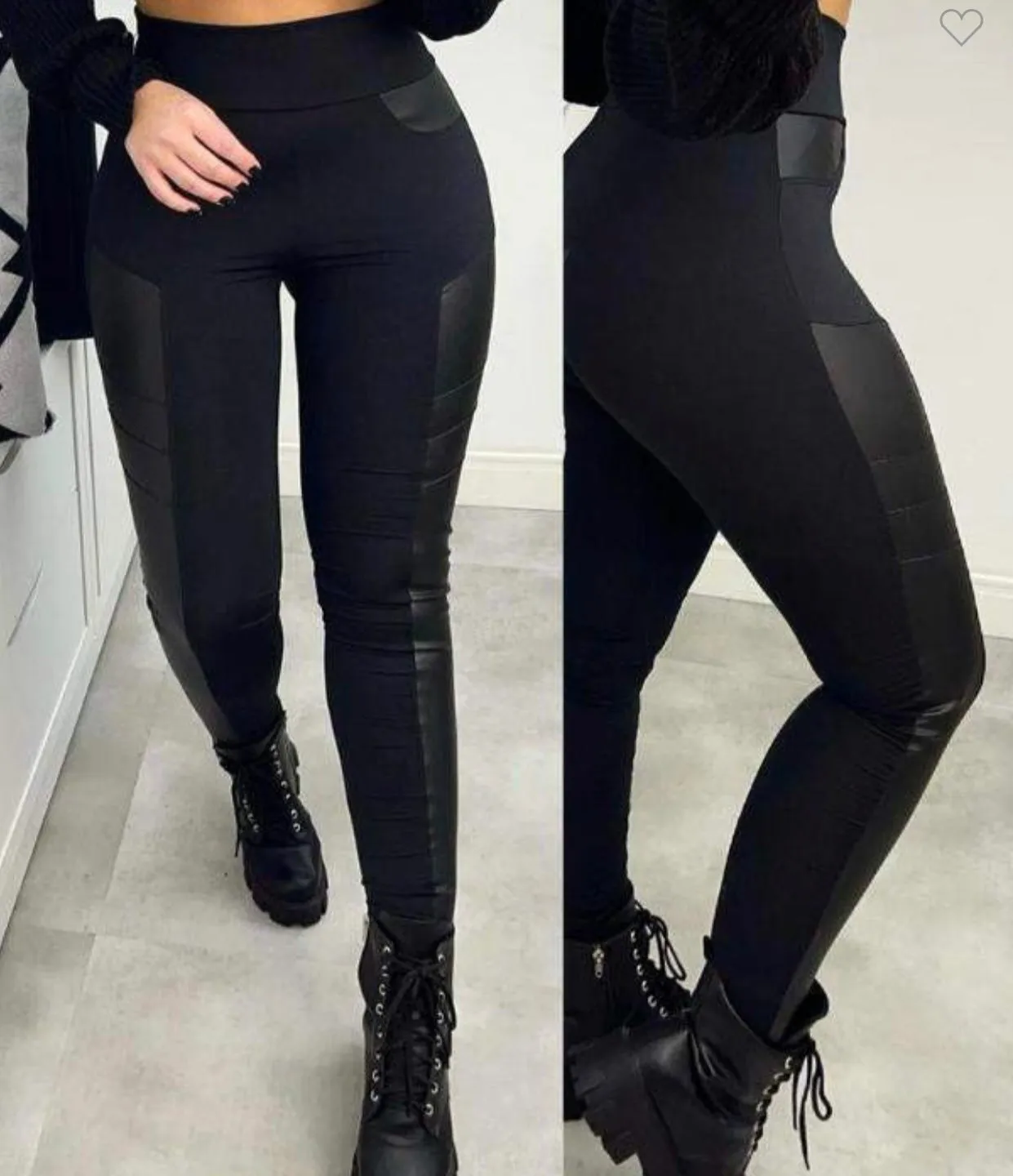 "Mercedes" High Waist Skinny Pants