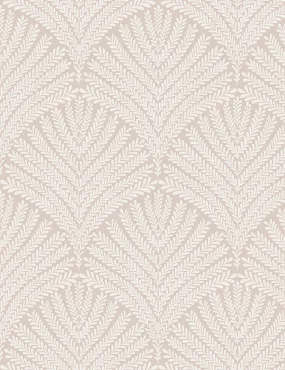 Rayna Wallpaper, Clay Swatch