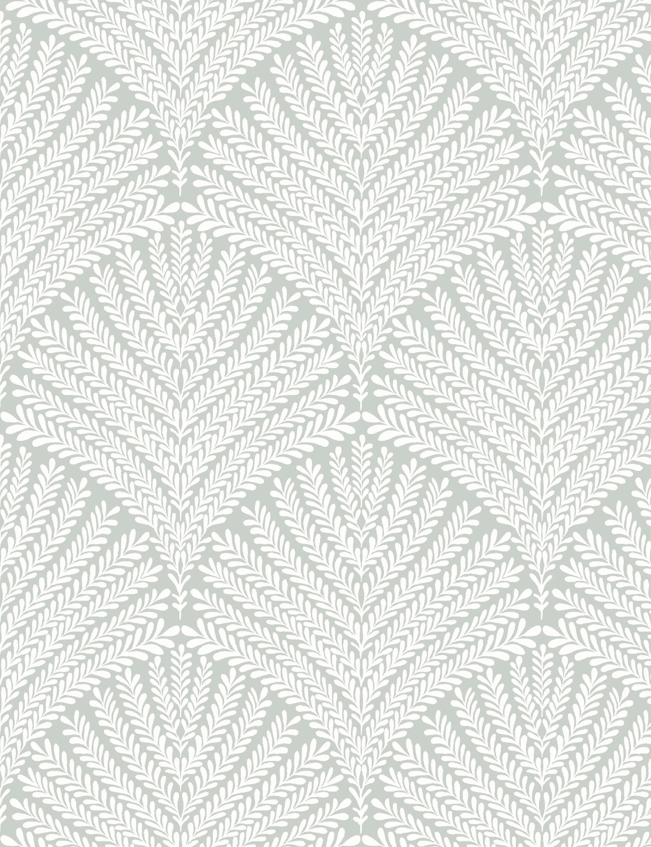 Rayna Wallpaper, Eucalyptus Swatch