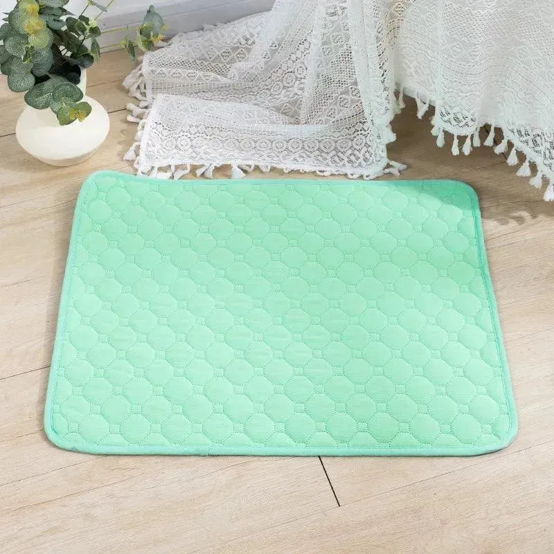 Reusable Dog Pee Pad Blanket Absorbent Diaper Washable Puppy Training Pad Pet Bed Urine Mat for Pet Car Seat Cover Pet Supplies