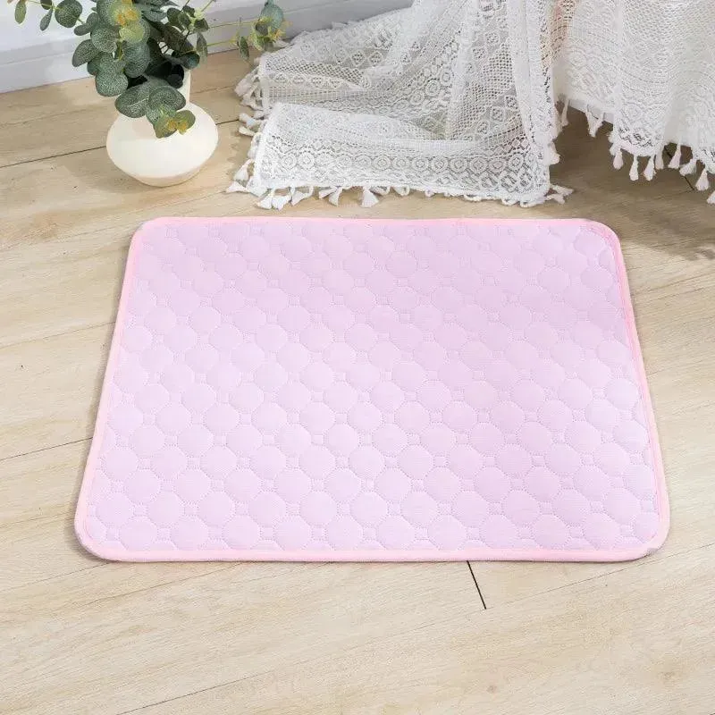 Reusable Dog Pee Pad Blanket Absorbent Diaper Washable Puppy Training Pad Pet Bed Urine Mat for Pet Car Seat Cover Pet Supplies