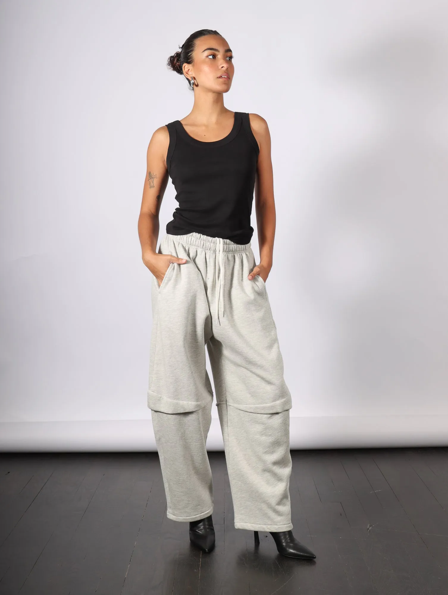 Samurai Sweatpants in Grey by Mercy House