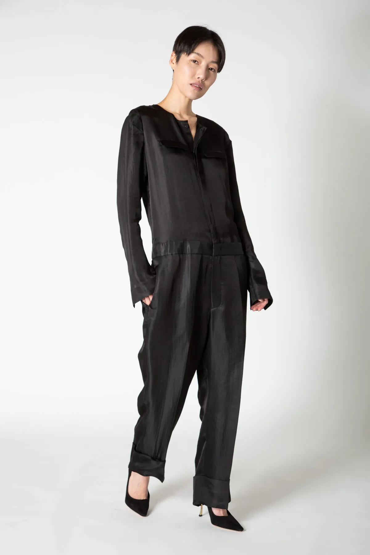 SAPIO | TWILL SETA JUMPSUIT