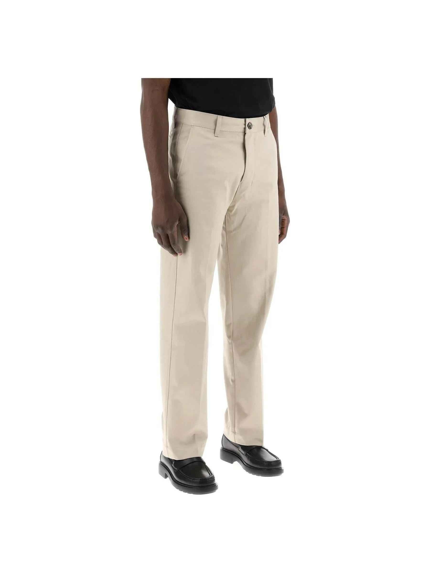 Satin Chino Pants