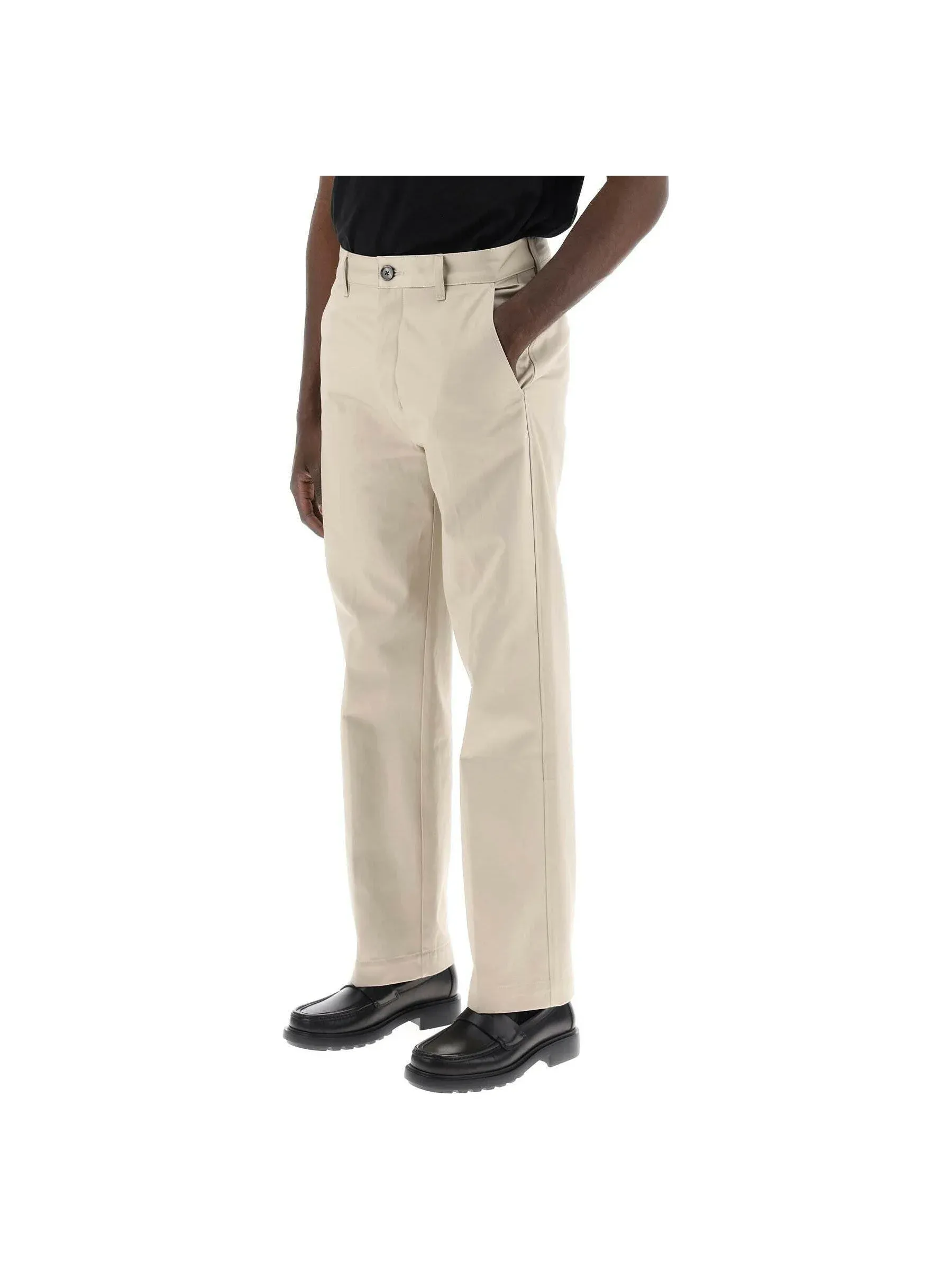 Satin Chino Pants