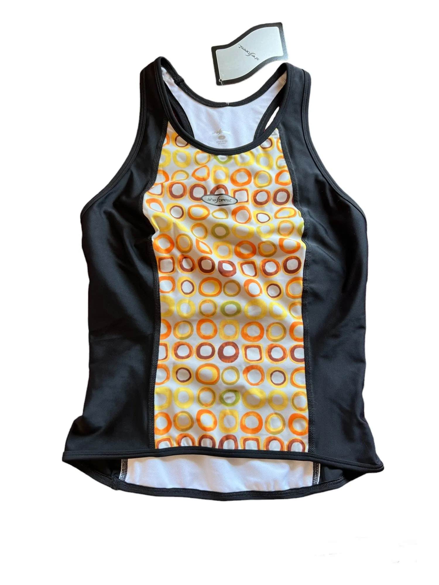 SheBeest Kona Tri Top, Sun Rings, Medium