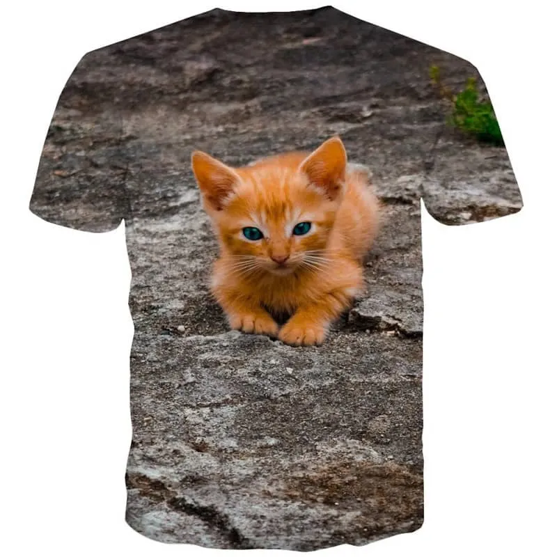 shirt kitten clothes cat art costume Cool pet men