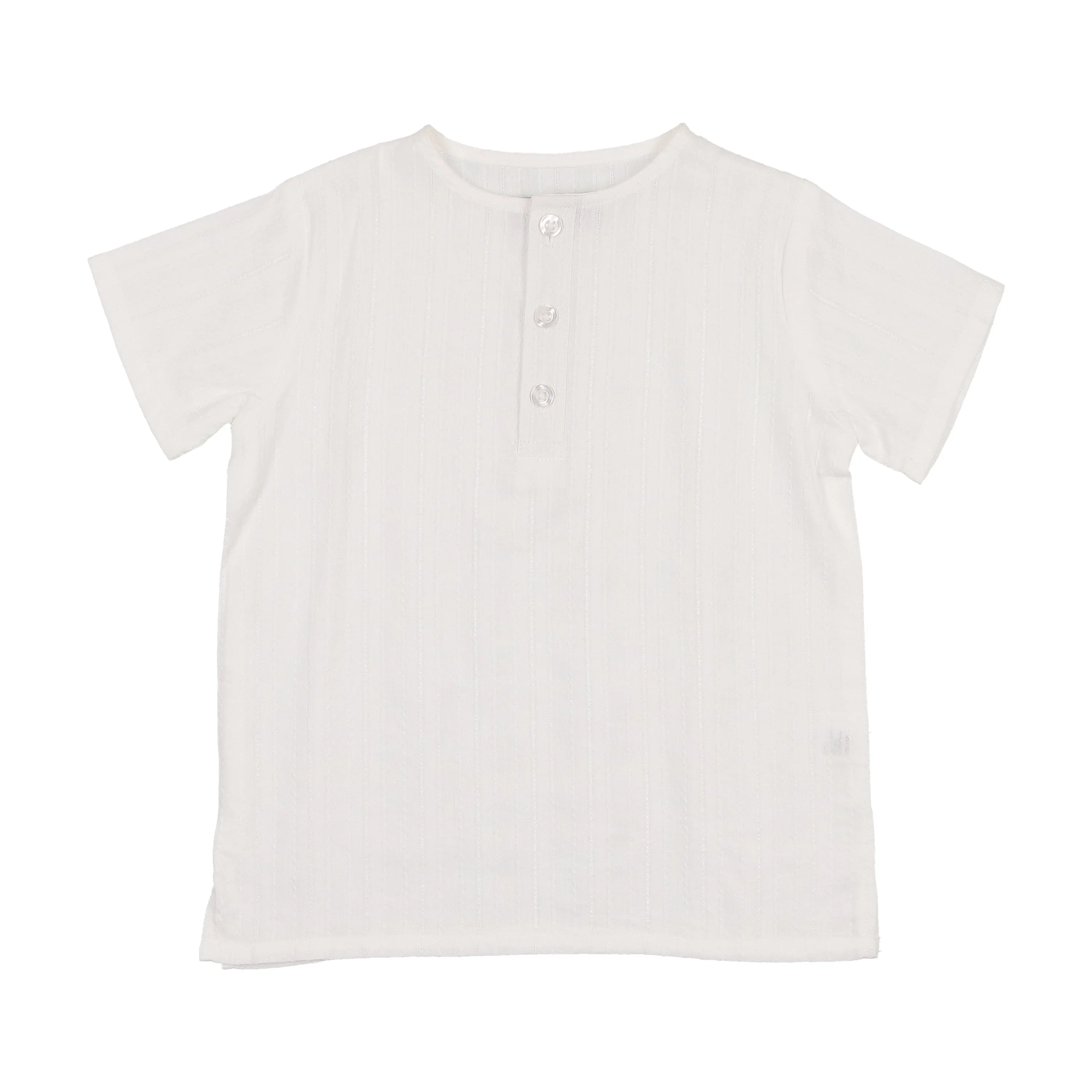 shirt s/s tunic - white