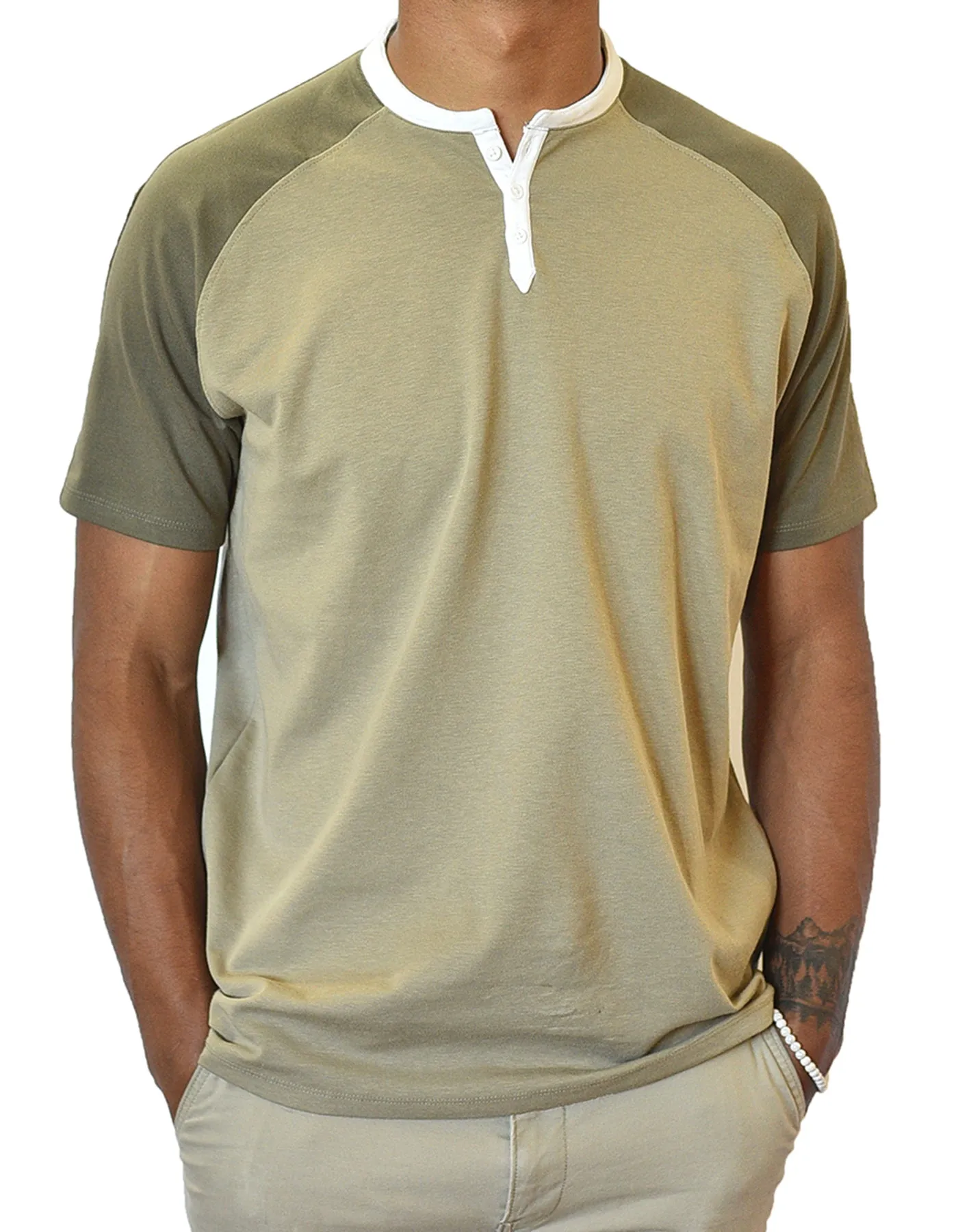 Short Sleeve Henley