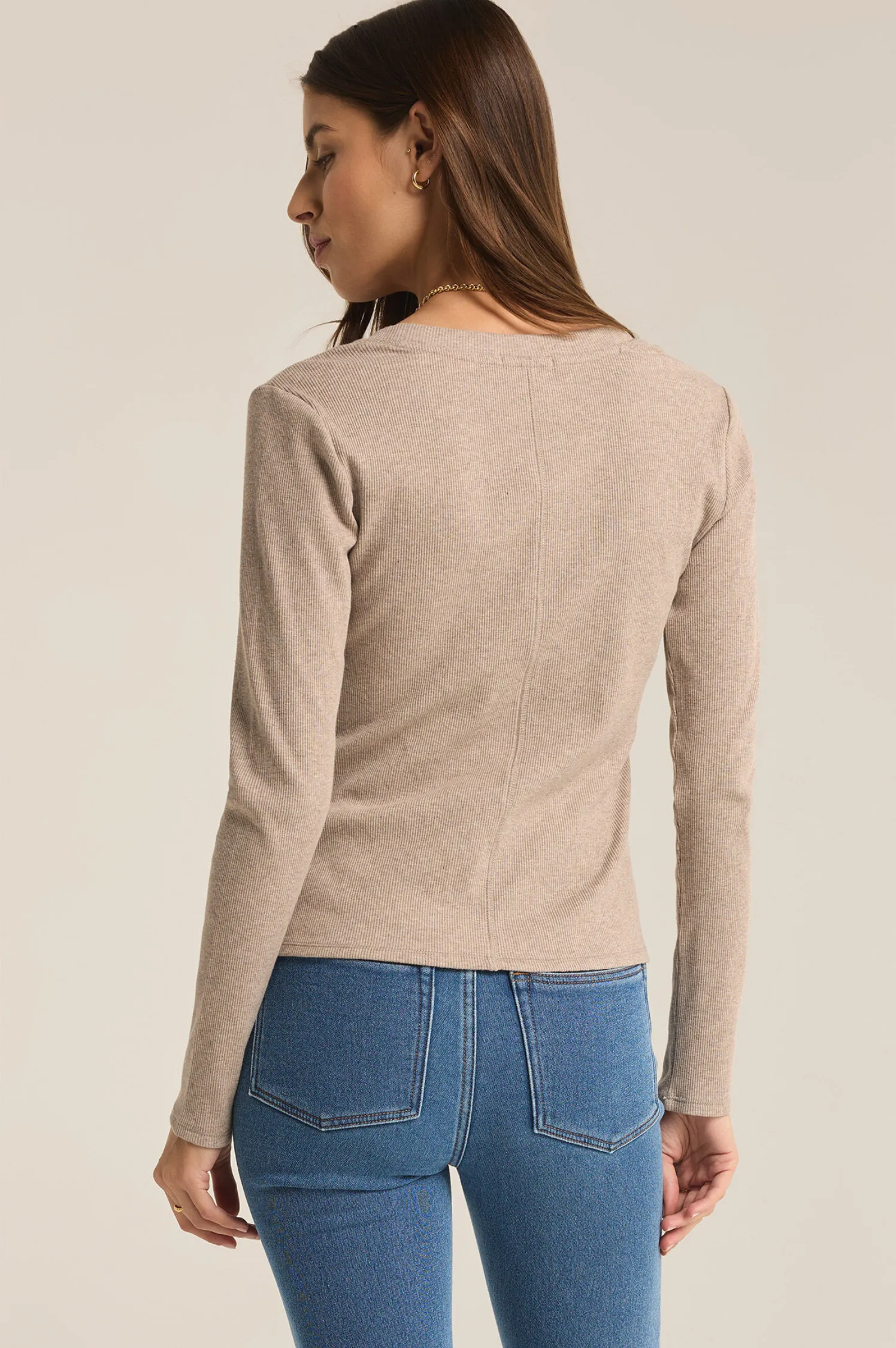 Sirena Rib Long Sleeve Tee