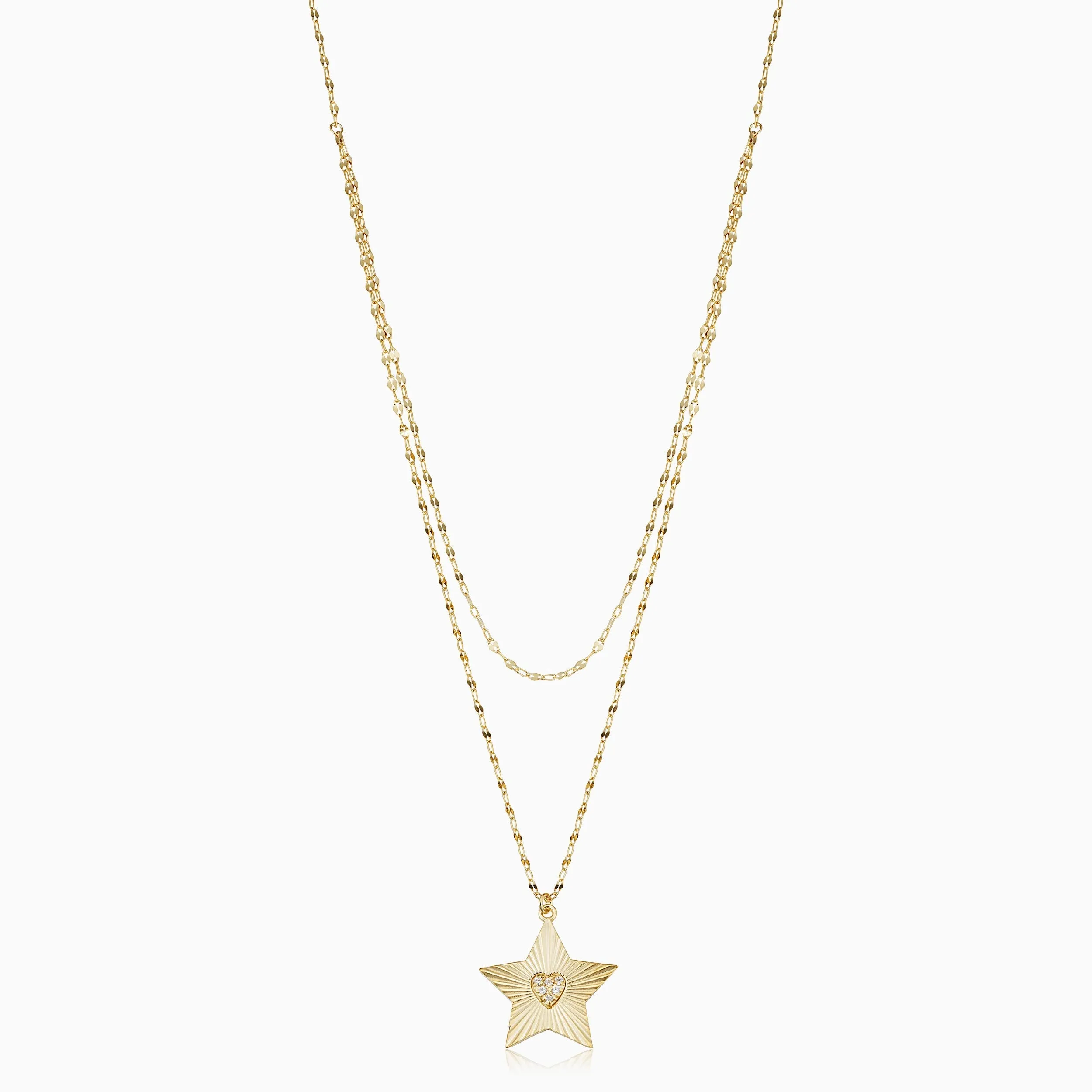 Starburst Layered Necklace