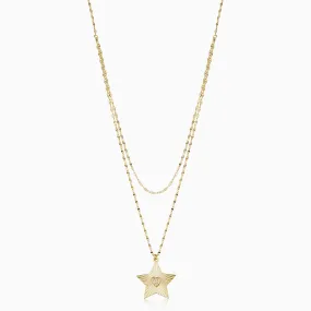 Starburst Layered Necklace