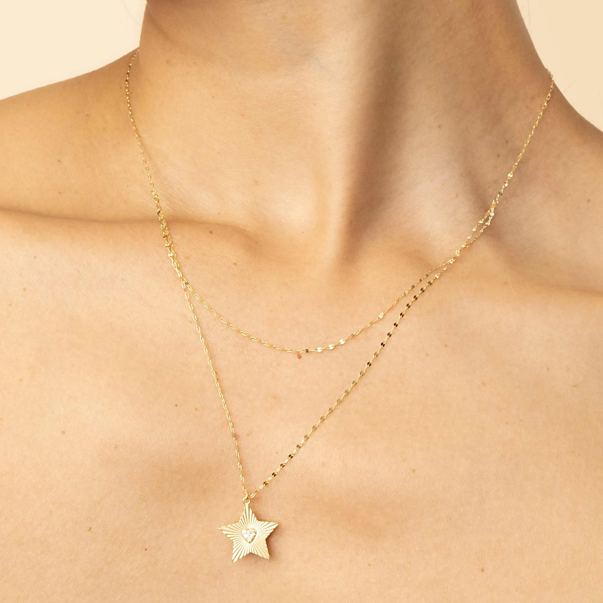 Starburst Layered Necklace